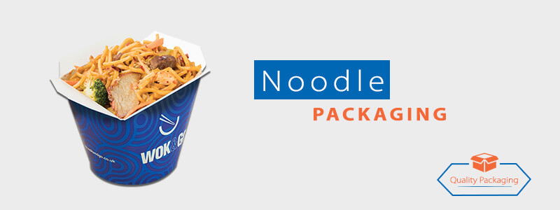 Noodle box packaging